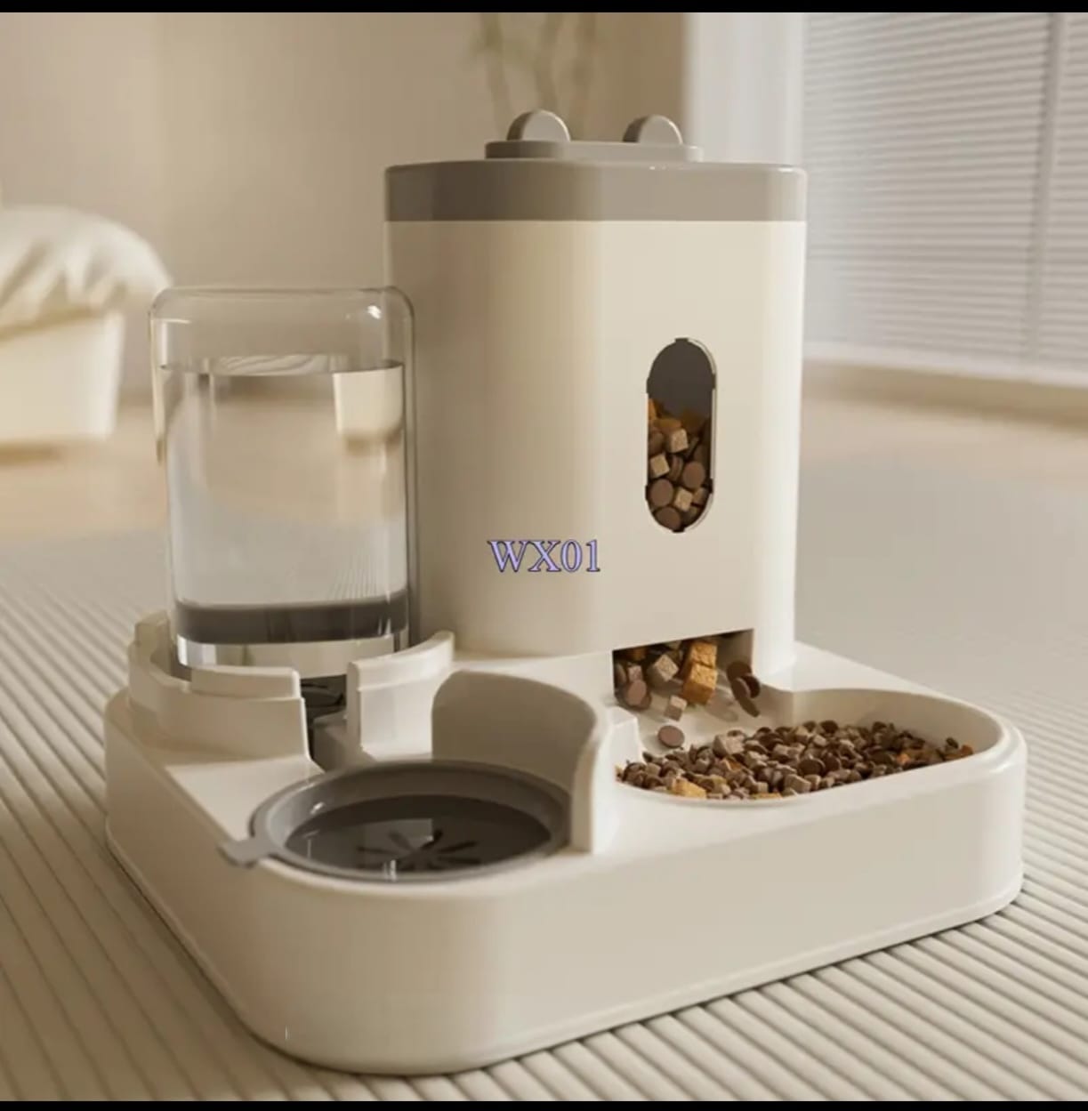 Dispensador Doble para gatos o perros