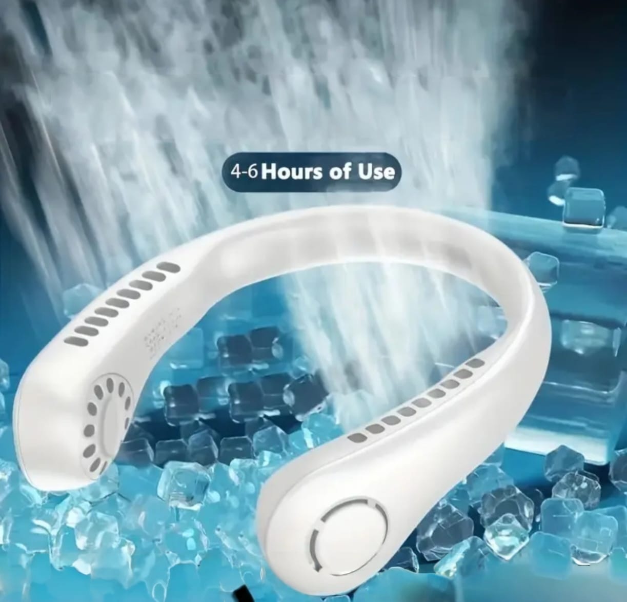 Ventilador Portátil de Cuello Recargable  🌀  – Manos Libres